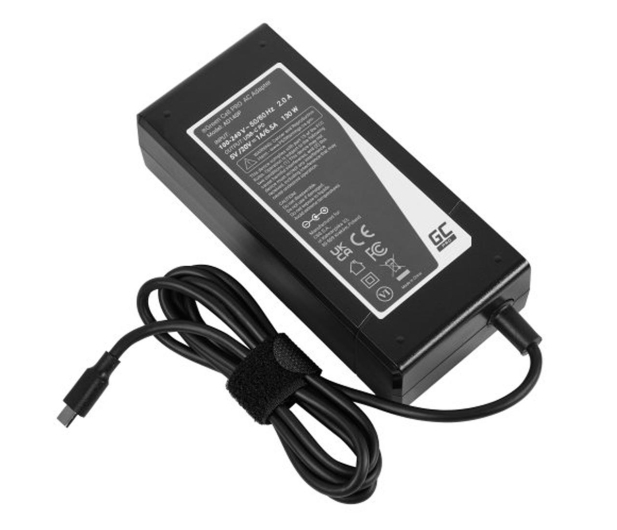 GREENCELL USB-C 130W 5V-9V-12V-15V/3A, 20V/6.5A Power Delivery AD140P - 1271750 - zdjęcie 3